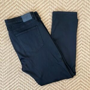 Paige - Federal Straight Legged Slim Pants - Black - 36 x 30